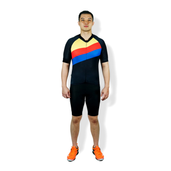 TRIJEE | CYCLING JERSEY - LUIS BLACK YELLOW